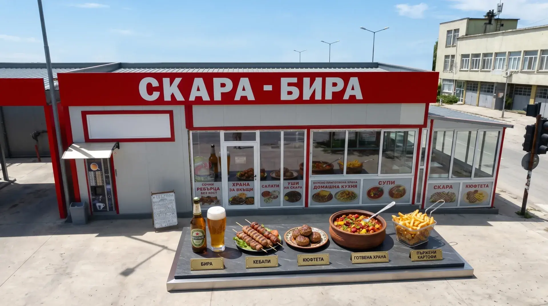 Заведение за бързо хранене Скара Бира, Пазарджик
